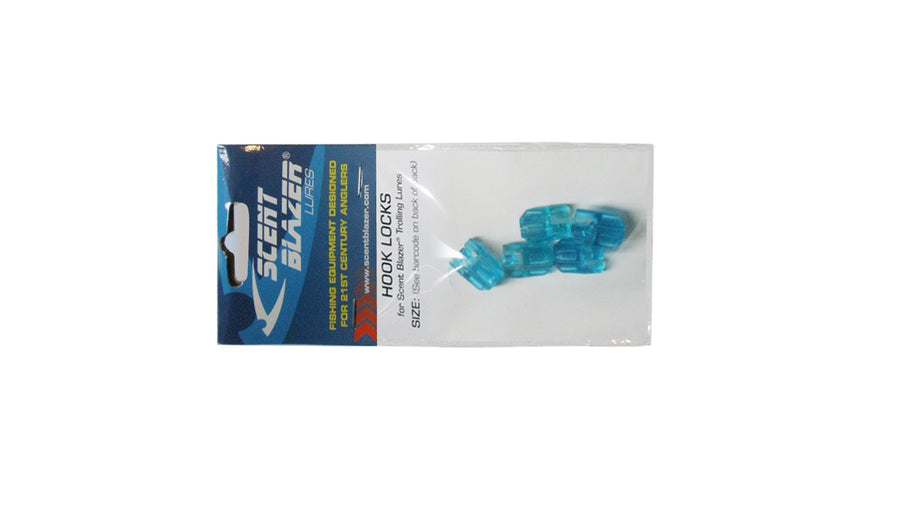 Scent Blazer Hook Locks Fits Smal Aqua Pack of 5, HLSM1-01